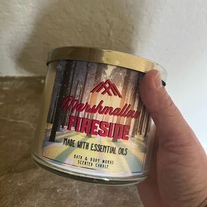 Marshmallow Fireside Candle